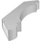 Ekena Millwork 3 1/2-in. W x 22-in. D x 28-in. H Olympic Architectural Grade PVC Knee Brace BRCP035X22X28OLY - alternate 6